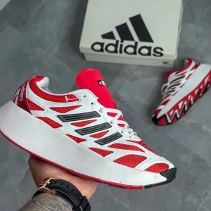 Bold Red & White Sneakers – Style Meets Comfort